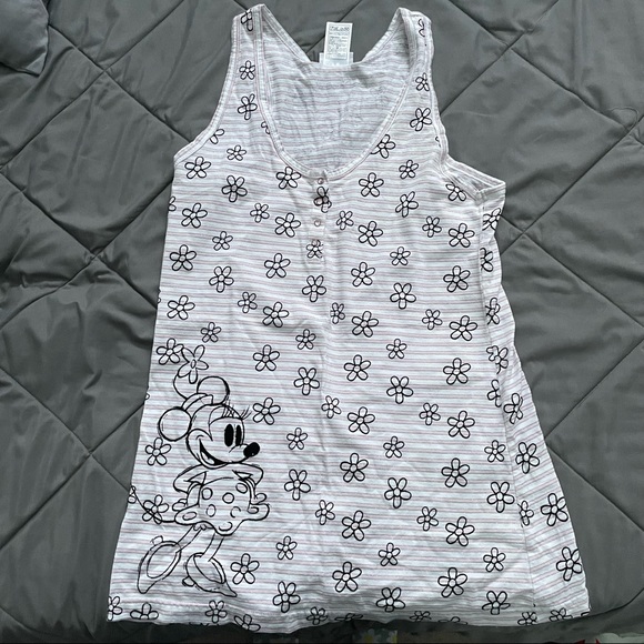 LAST CHANCE Walt Disney World Disney Parks Striped Minnie Tank Top - Picture 1 of 4